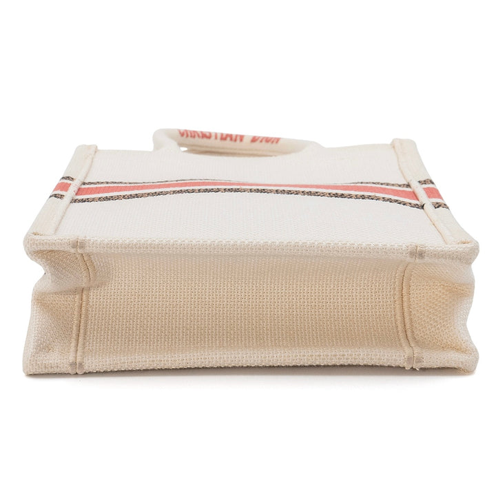 Christian Dior Fleurs Bibliques Embroidery Vertical Book tote bag