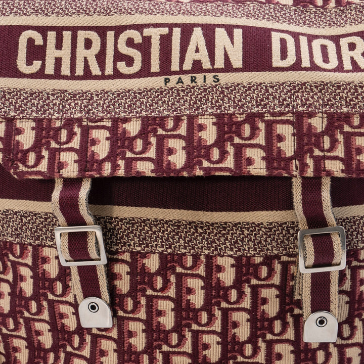 Christian Dior Diorcamp Messenger Bag Lila Oblique Canvas Medium