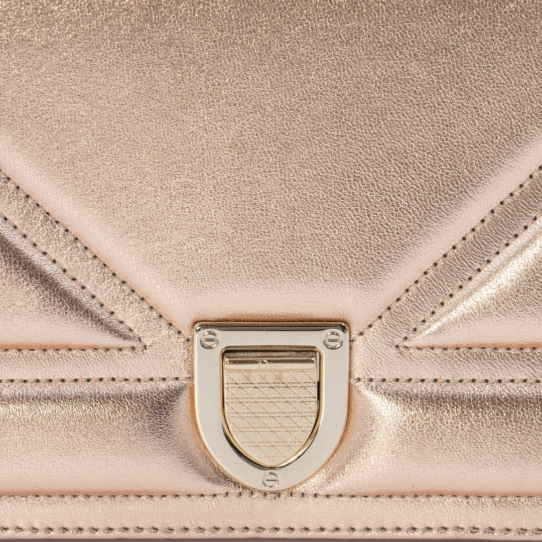 Christian Dior Diorama Rose Gold Chain Bag