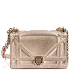 Christian Dior Diorama Rose Gold Chain Bag