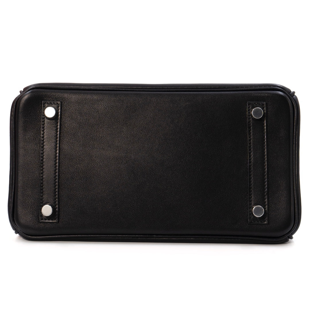 Hermès Birkin 25 Black Volupto with Palladium Hardware