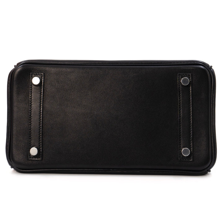 Hermès Birkin 25 Black Volupto with Palladium Hardware