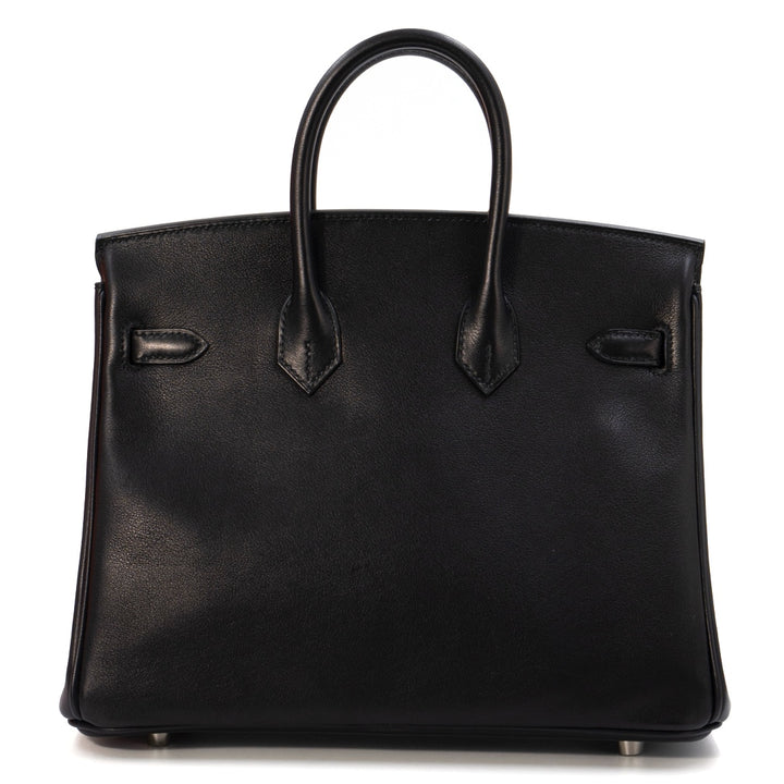 Hermès Birkin 25 Black Volupto with Palladium Hardware