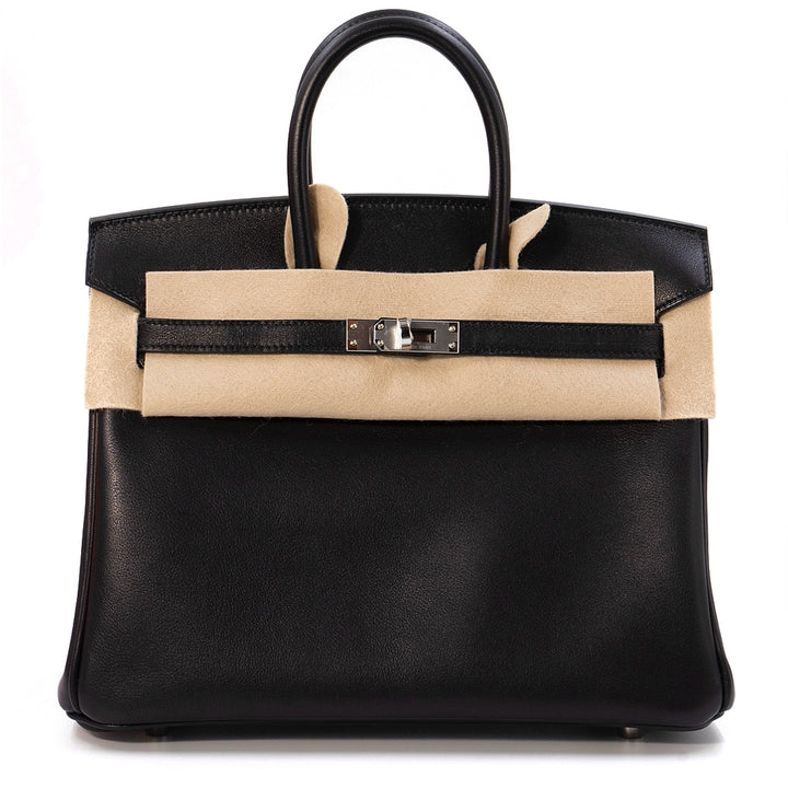 Hermès Birkin 25 Black Volupto with Palladium Hardware