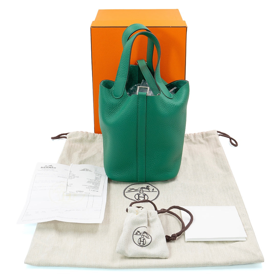 Hermès Picotin Lock 18 Taurillon Clemence Leather Bag