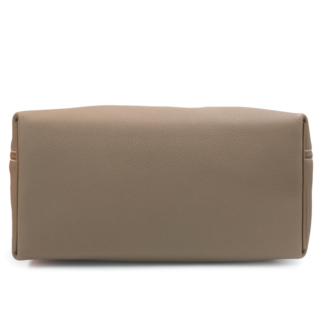 Hermès 24/24 Size 35 Bag in Etoupe Togo Leather