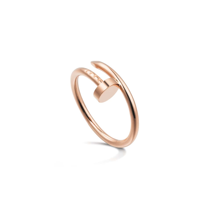 Cartier Juste un Clou Small Model Ring 18K Rose Gold