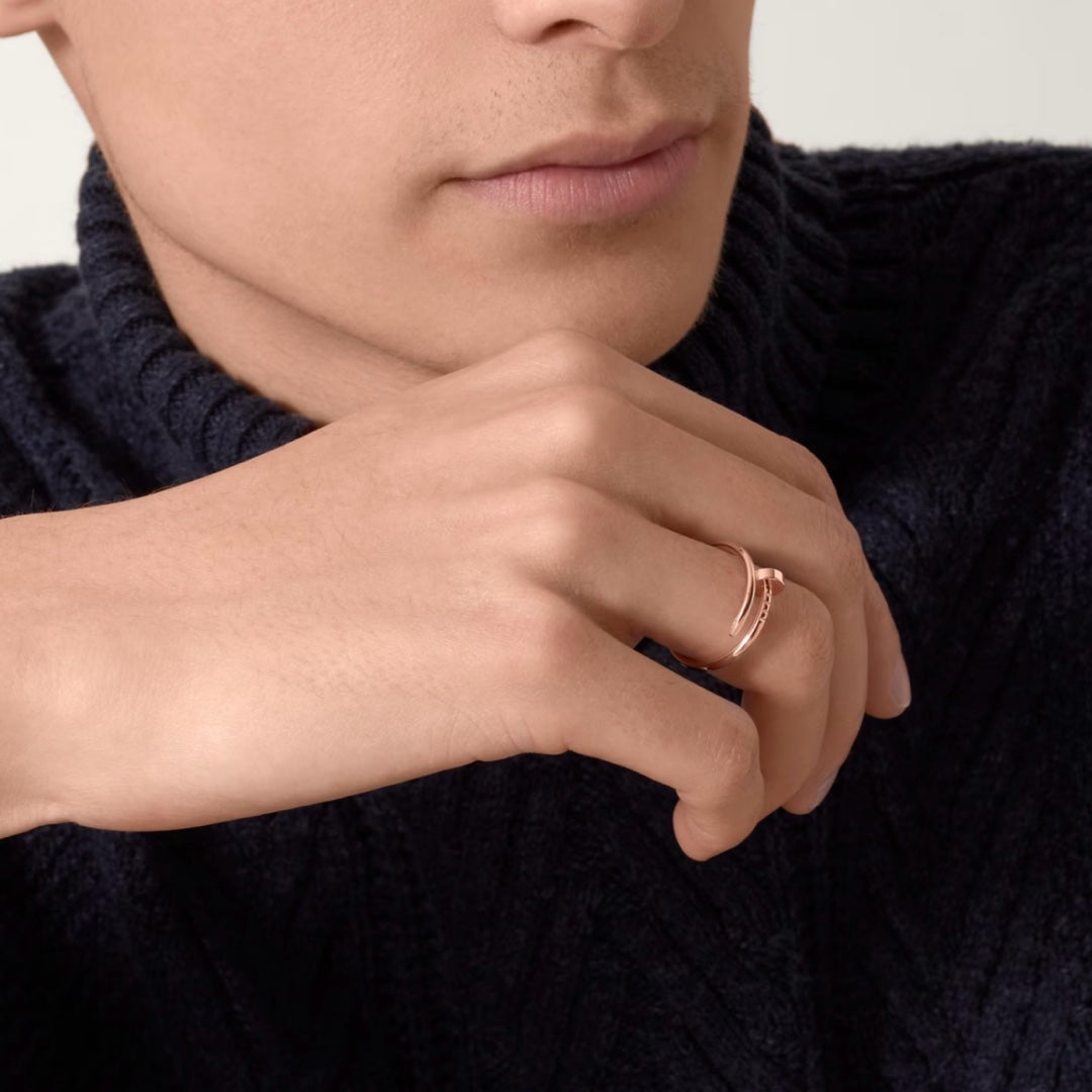 Cartier Juste un Clou Small Model Ring 18K Rose Gold