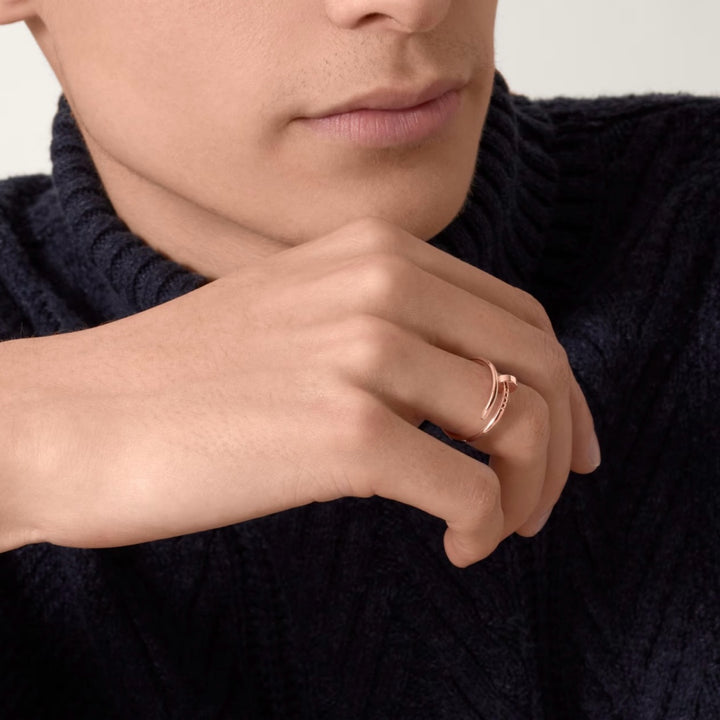 Cartier Juste un Clou Small Model Ring 18K Rose Gold