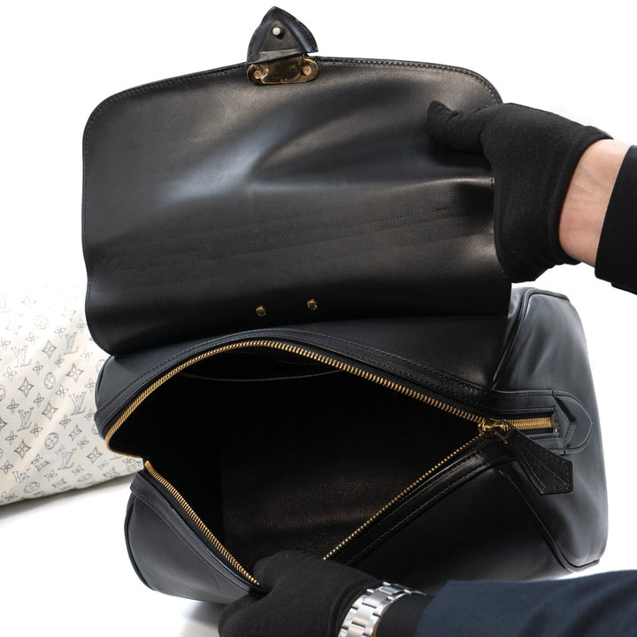 Louis Vuitton Les Extraordinaires Neo Speedy PM in Noir Cuir Orfèvre Leather