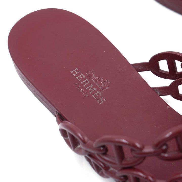 Hermès Island Rubber Sandals