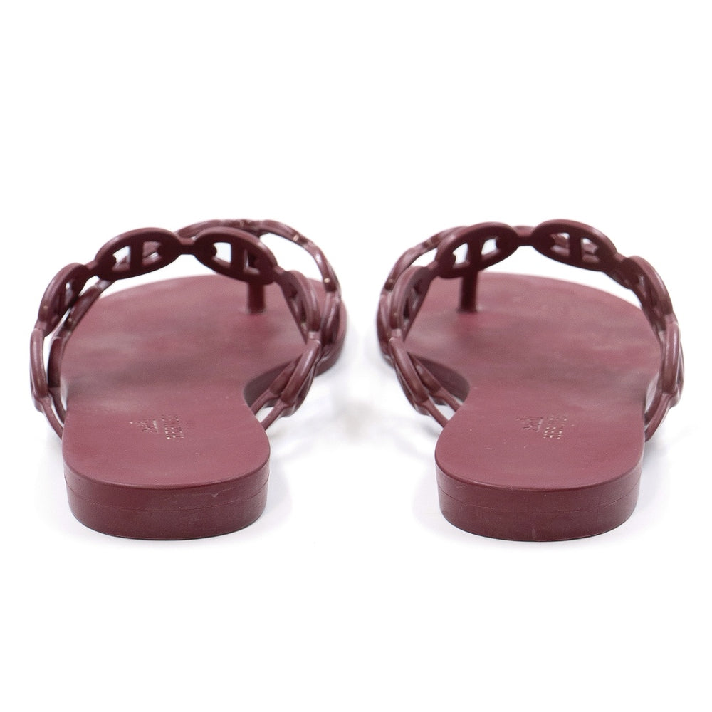 Hermès Island Rubber Sandals