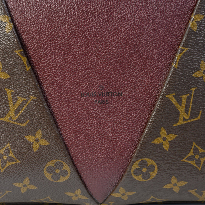 Louis Vuitton Bordeaux Monogram Canvas MM V Tote Bag