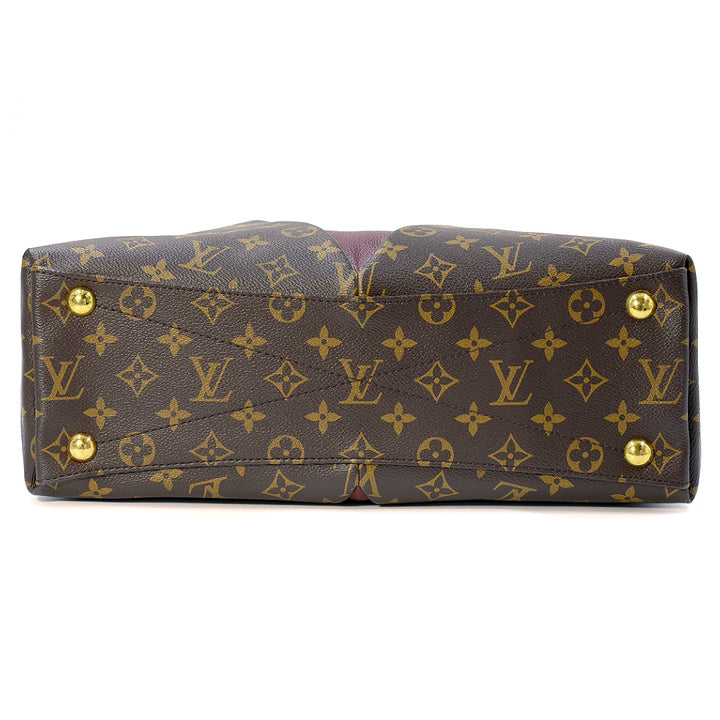 Louis Vuitton Bordeaux Monogram Canvas MM V Tote Bag