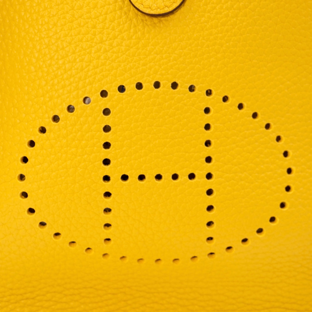 Hermès Evelyne 16 Bag in Sun Taurillon Clémence Leather with Palladium Hardware