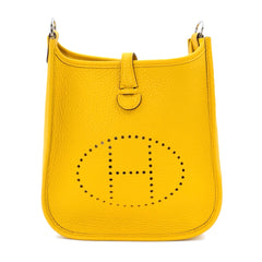 Hermès Evelyne 16 Bag in Sun Taurillon Clémence Leather with Palladium Hardware