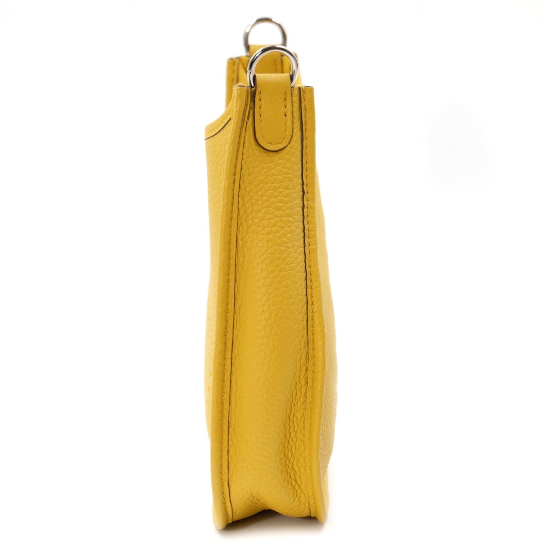 Hermès Evelyne 16 Bag in Sun Taurillon Clémence Leather with Palladium Hardware