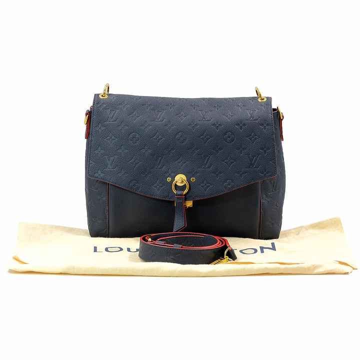 Louis Vuitton Blanche Monogram MM Handbag