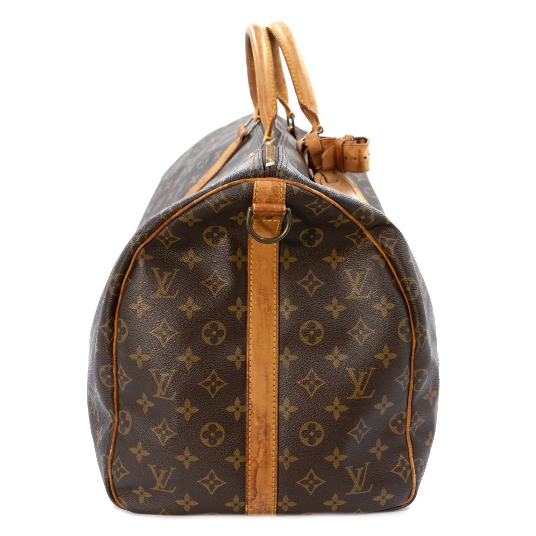 Louis Vuitton Keepall 55 Travel Bag in Monogram Canvas