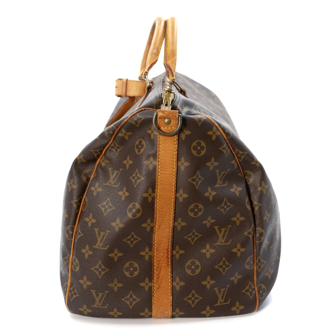 Louis Vuitton Keepall 55 Travel Bag in Monogram Canvas