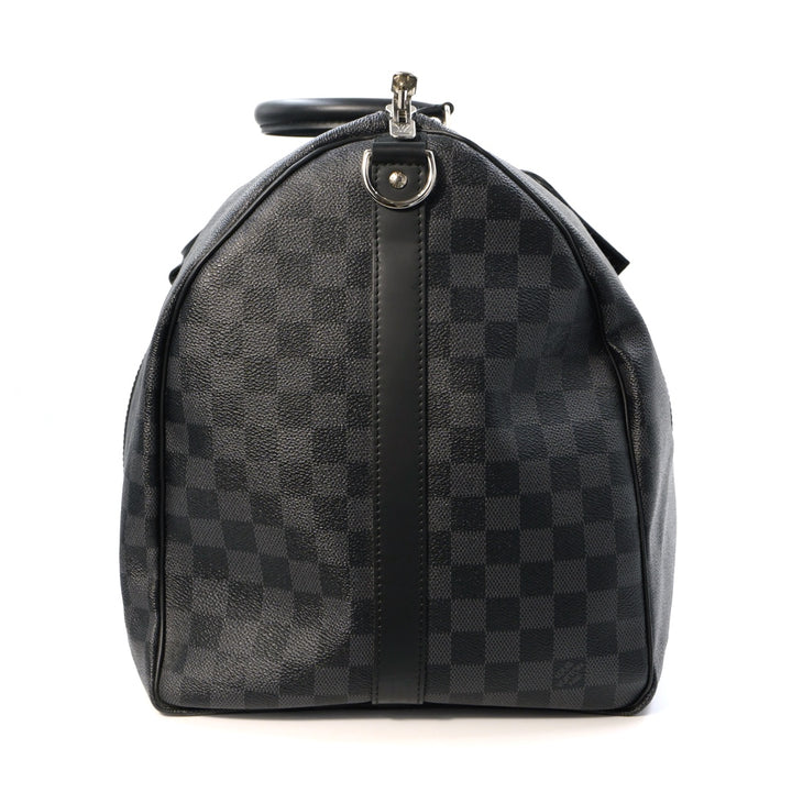 Louis Vuitton Graphite Bandouliere Keepall Bag