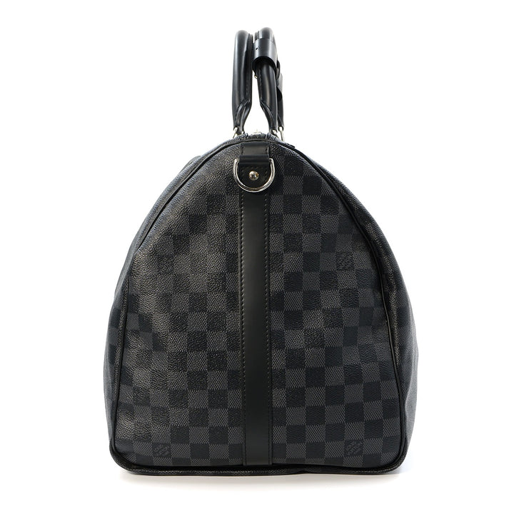 Louis Vuitton Graphite Bandouliere Keepall Bag