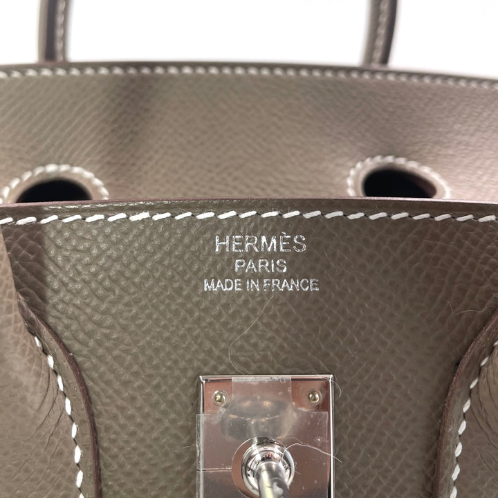 Hermès Birkin 25 Epsom Etoupe 2024 Handbag