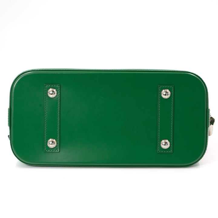 Louis Vuitton Epi Alma Pm Green Handbag