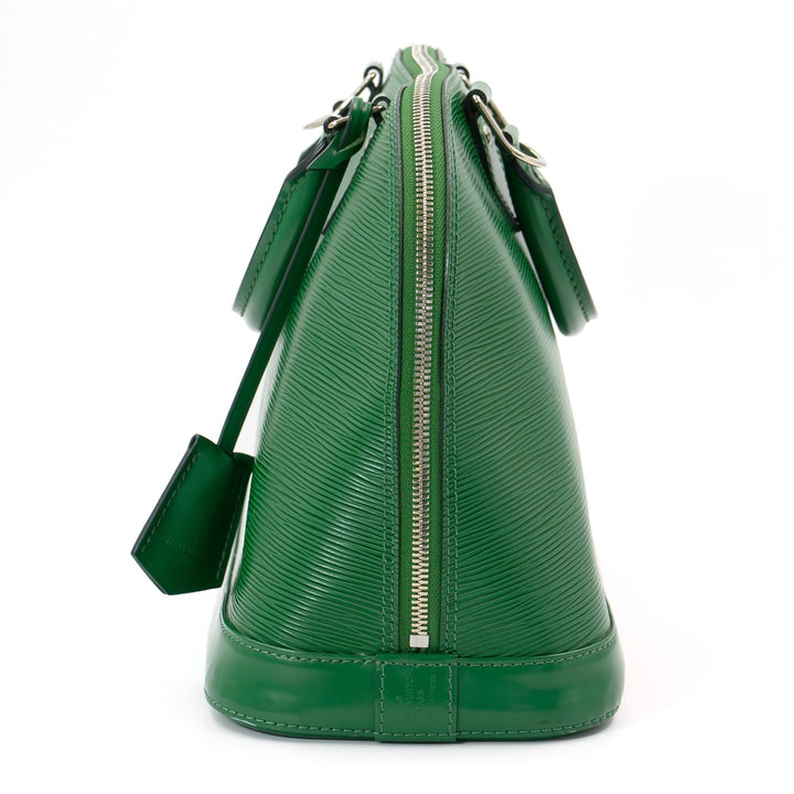 Louis Vuitton Epi Alma Pm Green Handbag