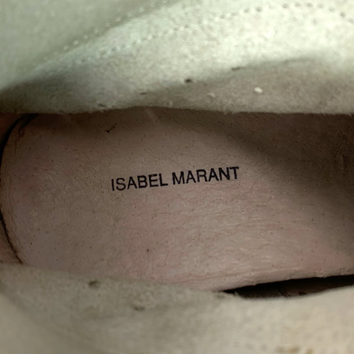 ISABEL MARANT grey Bobby wedge sneakers