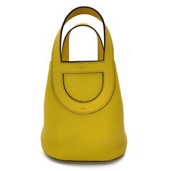 Hermès In The Loop Seau 18 Bucket Bag in Taurillon Clemence Leather