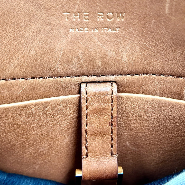 The Row Margaux 10 Cuir Smooth Leather Gold hardware Bag
