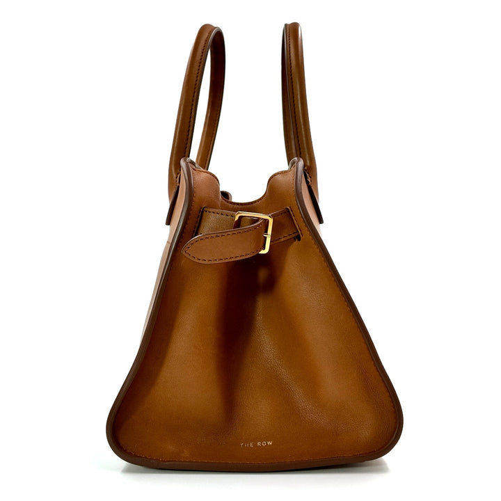 The Row Margaux 10 Cuir Smooth Leather Gold hardware Bag