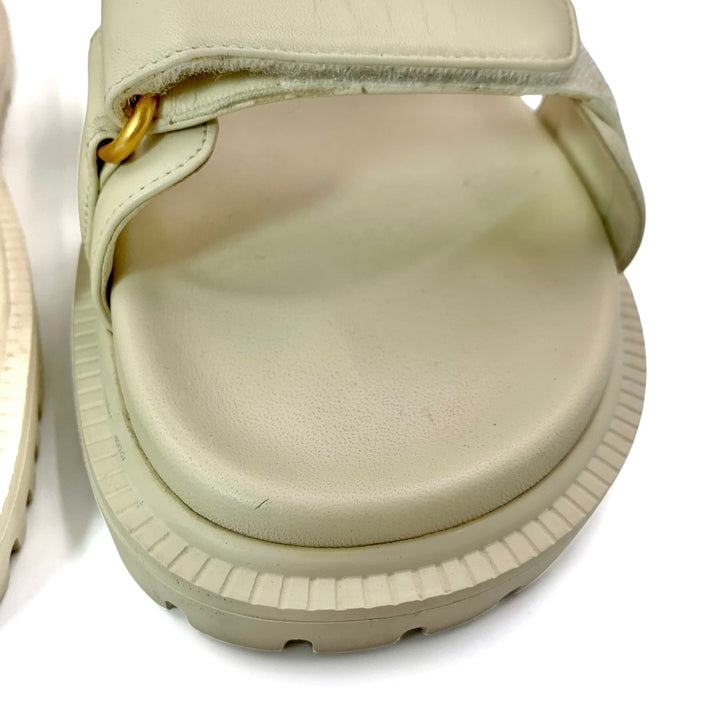 Dior Creem Lambskin Leather Dioract sandals