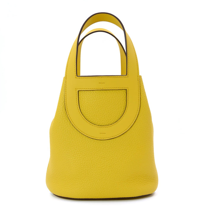 Hermès In The Loop Seau 18 Bucket Bag in Taurillon Clemence Leather