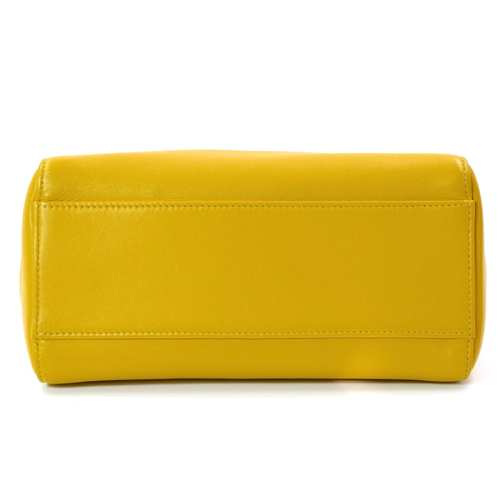 Fendi Mini peekaboo Handbag in Nappa Lambskin