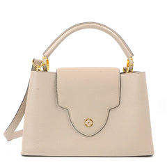 Louis Vuitton capucines mm handbag in Galet Color Calf leather