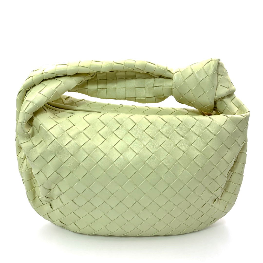 Bottega Veneta Small Jodie Camomile Intrecciato Leather Bag
