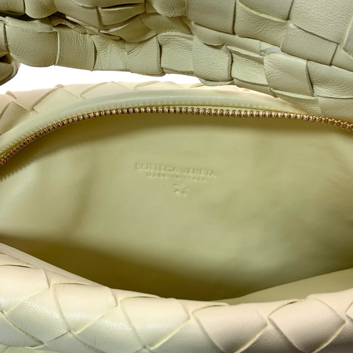 Bottega Veneta Small Jodie Camomile Intrecciato Leather Bag