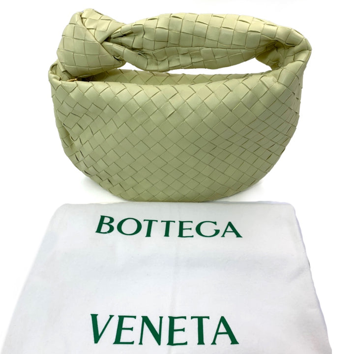 Bottega Veneta Small Jodie Camomile Intrecciato Leather Bag