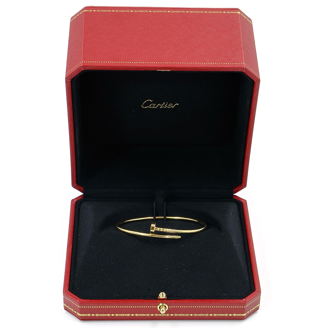 Cartier Juste Un Clou Thin Model size 16 Yellow Gold Bracelet