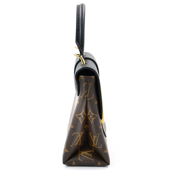 Louis Vuitton Locky BB Monogram Canvas and Black Leather with Gold Hardware