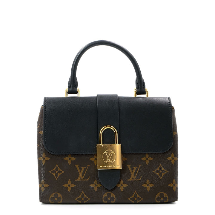 Louis Vuitton Locky BB Monogram Canvas and Black Leather with Gold Hardware