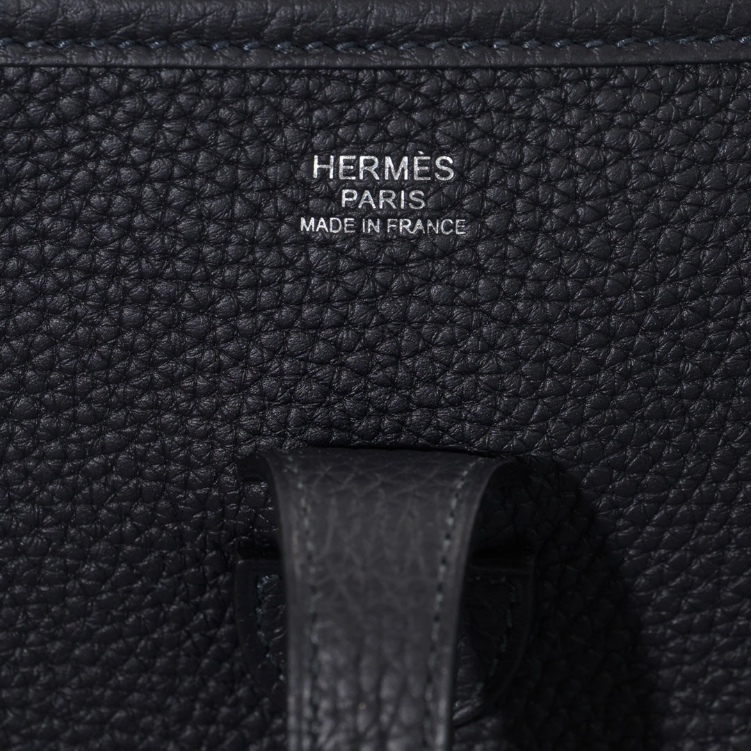 Hermès Evelyne III PM 29 Bag in Caban Clemence Leather Handbag