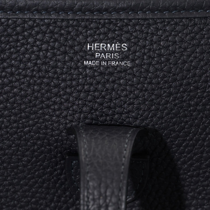 Hermès Evelyne III PM 29 Bag in Caban Clemence Leather Handbag