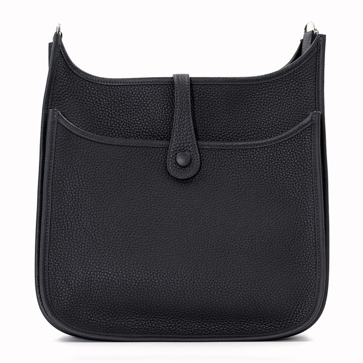 Hermès Evelyne III PM 29 Bag in Caban Clemence Leather Handbag