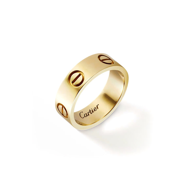 Cartier Love Ring in 18K Yellow Gold Classic Model