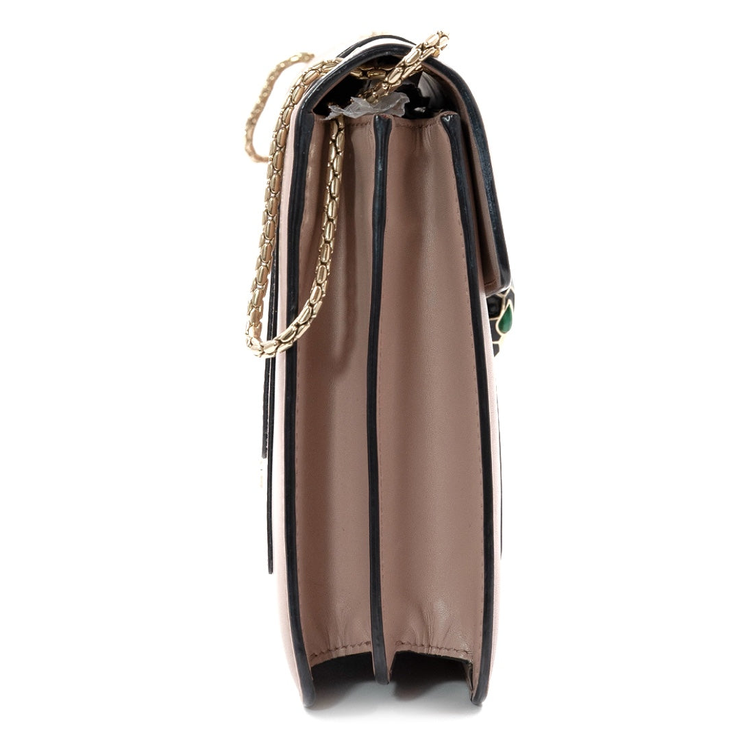Bulgari Dust Rose Serpenti Forever Flap Shoulder Bag - Gemaee  UAE