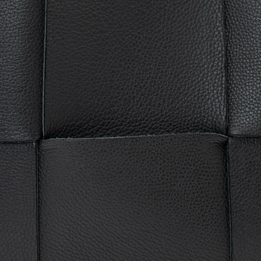 Bottega Veneta Small Arco Tote Bag in Black Intrecciato Leather with Gold Hardware - Gemaee  UAE