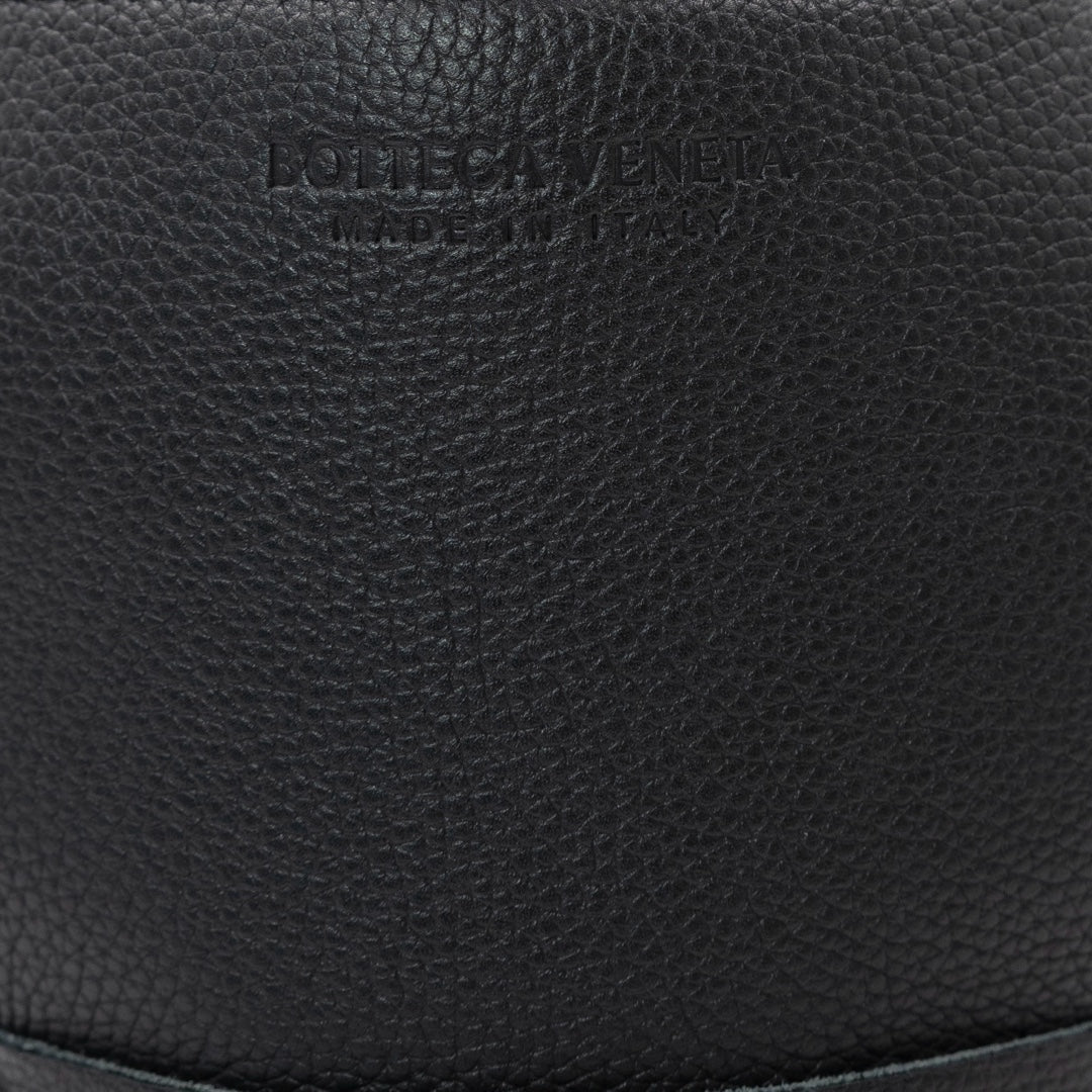 Bottega Veneta Small Arco Tote Bag in Black Intrecciato Leather with Gold Hardware - Gemaee  UAE